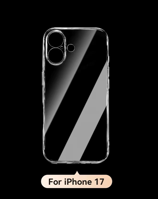 Transparant Crystal Clear Hoesje voor iPhone 17/16 (Alle Modellen)