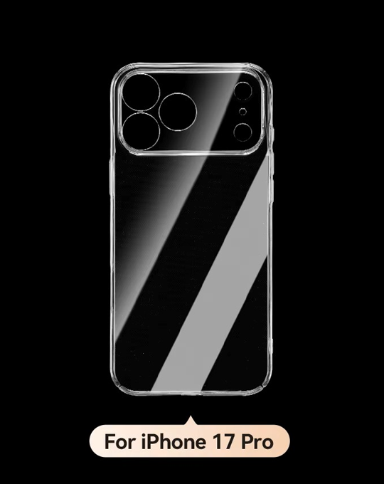 Transparant Crystal Clear Hoesje voor iPhone 17/16 (Alle Modellen)